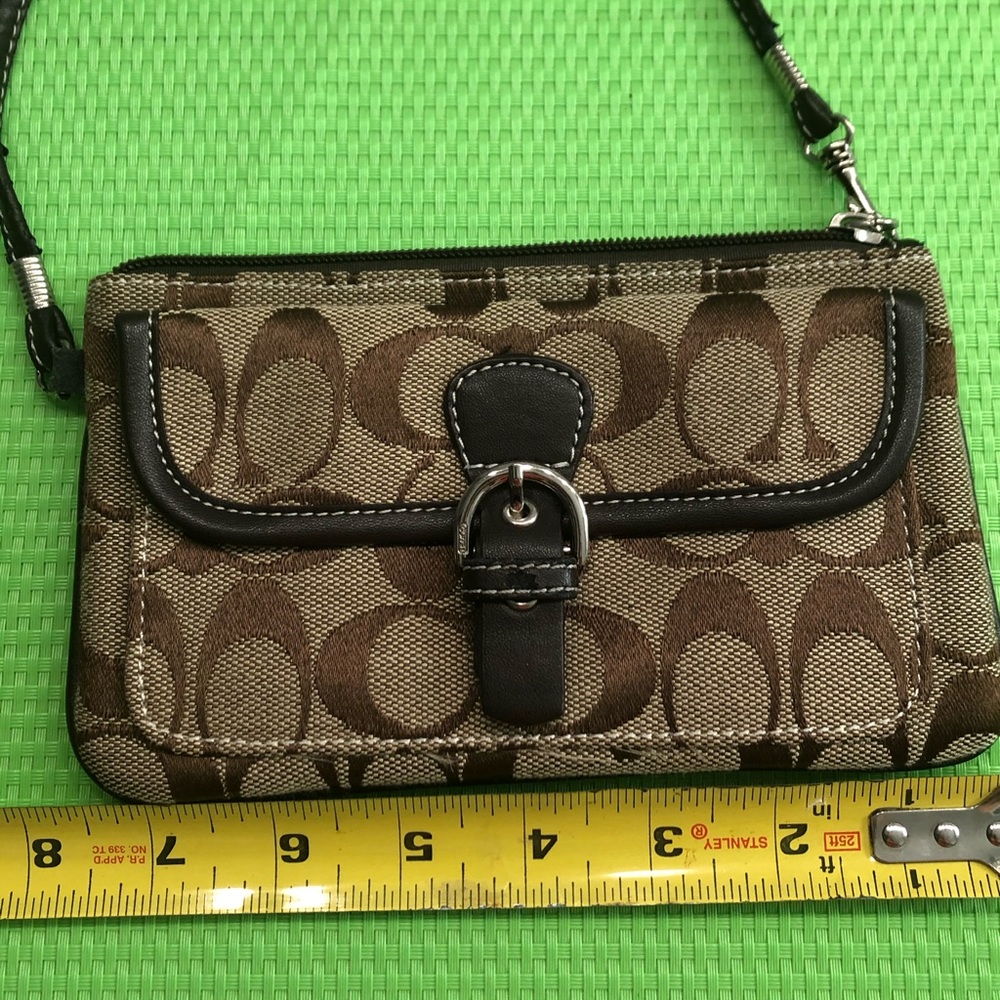 Imitation Coach wristlet